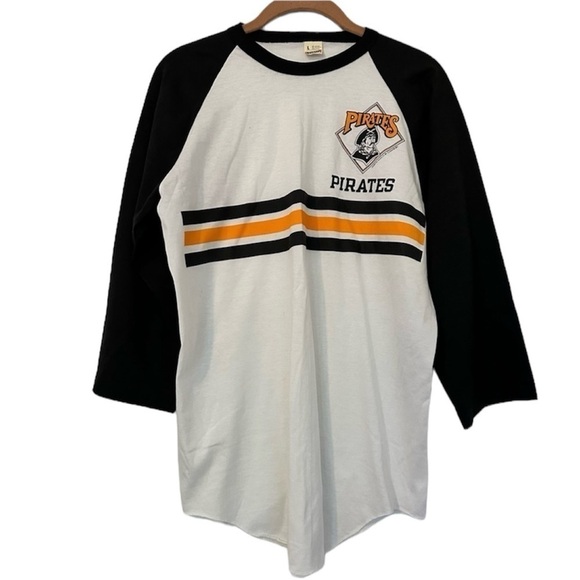 Vintage Champion Pittsburgh Pirates Baseball Tee New - Picture 1 of 8